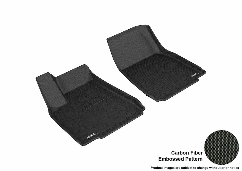3D MAXpider Kagu Floormats for Tesla Model X 2016-2021 (FOLDING 7 Seater)