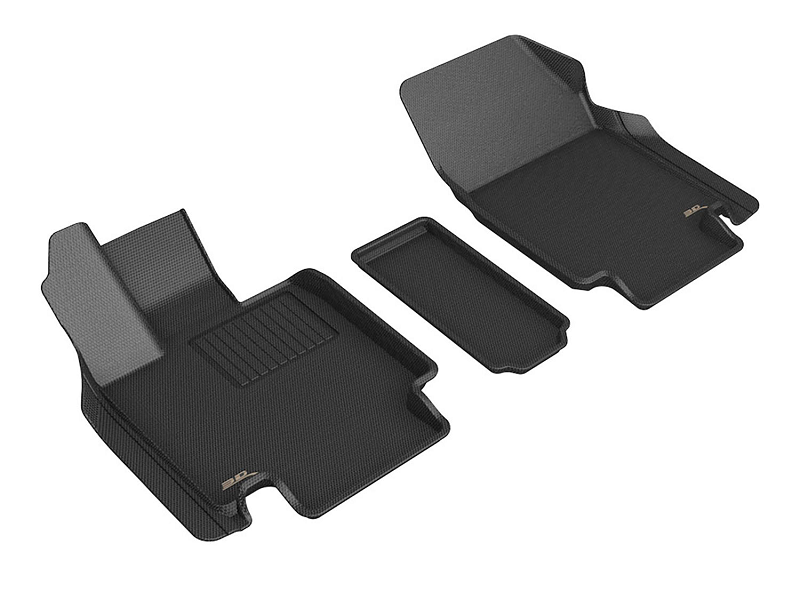 3D MAXpider Tesla Cybertruck Kagu Floor Mats - Black