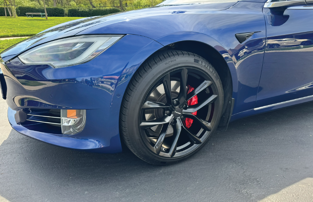 EVANNEX 20x9.5" Arachnid-Style Flow Formed Wheel & Tire Package for Model S