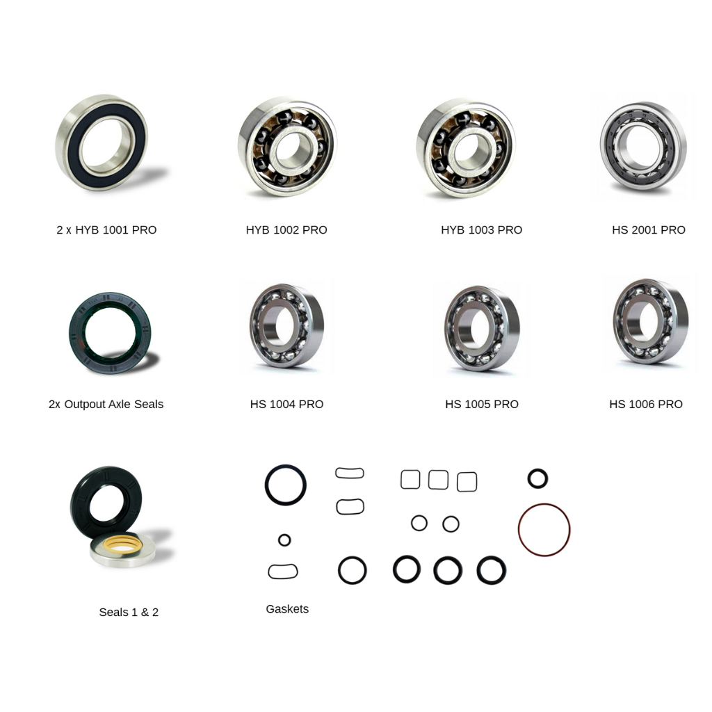 Large Drive Unit Rebuild Kit for Tesla Model S and X