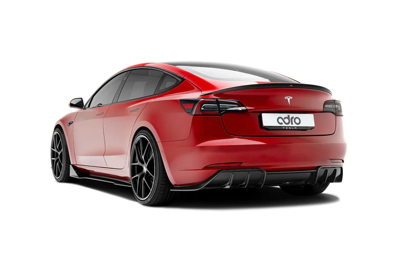 ADRO Carbon Fiber Rear Diffuser V1 for Tesla Model 3