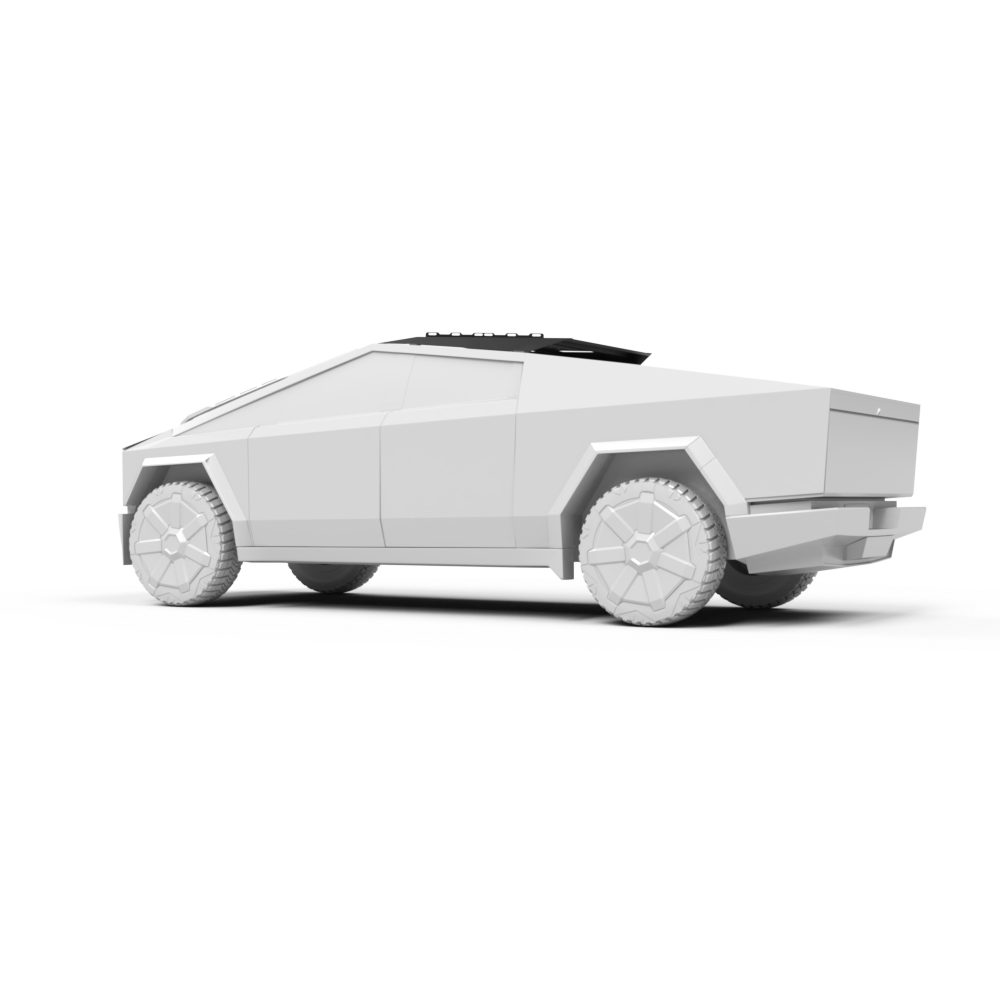 TESLA Cybertruck 24+ SPORT Rack - Stainless Steel & Aluminum Matte Black