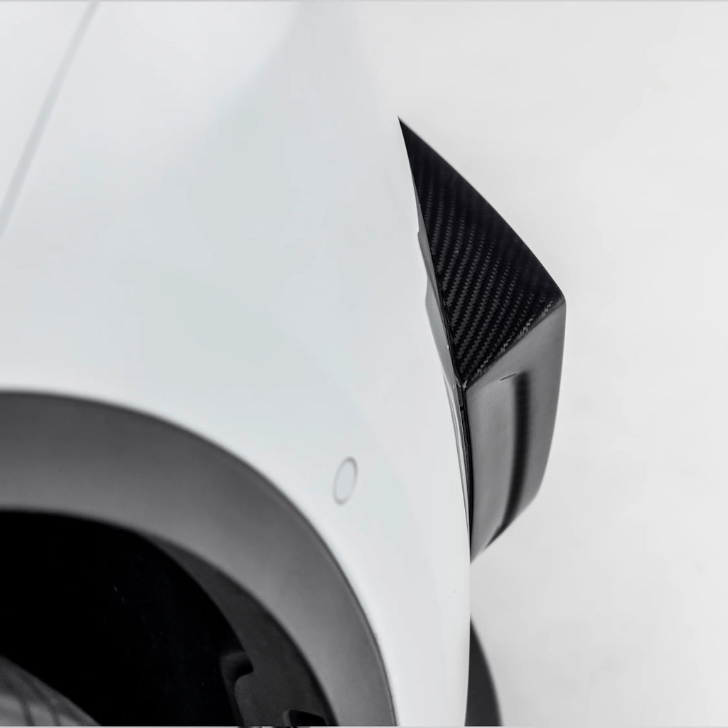 VorsteinerAero Add-On Bumper Flares Carbon Fiber PP 2x2 Glossy for Tesla Model Y