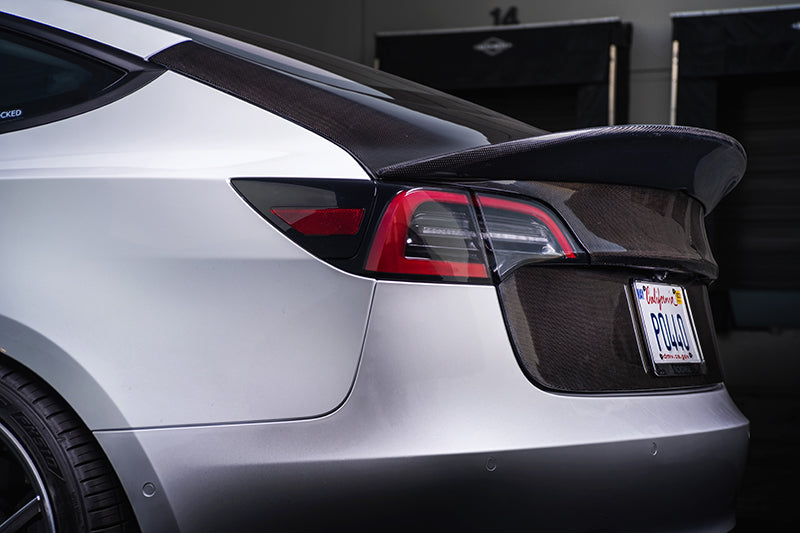 Treesiche Rear Spoiler for Tesla 2019-2023 Model 3, Performance Spoiler Treesiche Rear Spoiler for Tesla 2019-2023 Model 3, Performance Spoiler