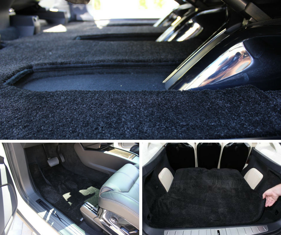 Tesla x best sale floor mats
