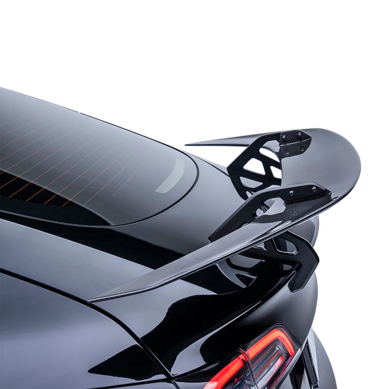 ADRO Carbon Fiber Swan Neck Wing AT-S for Tesla Model 3 – EVANNEX ...