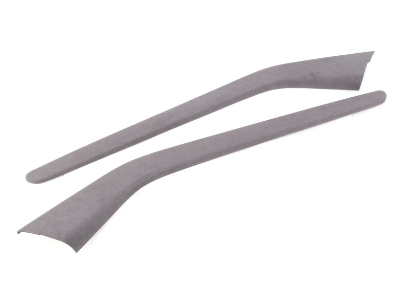 EVANNEX Light Gray Alcantara Center Console Side Panel Covers for EVANNEX Light Gray Alcantara Center Console Side Panel Covers for