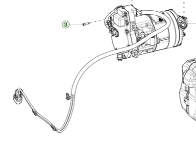 AC Compressor for Tesla Model 3