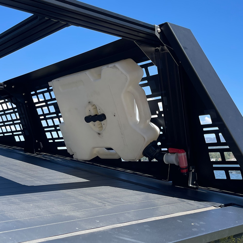 CyberTruckCo TESLA Cybertruck 24+ MOLLE Rack - Stainless Steel ...