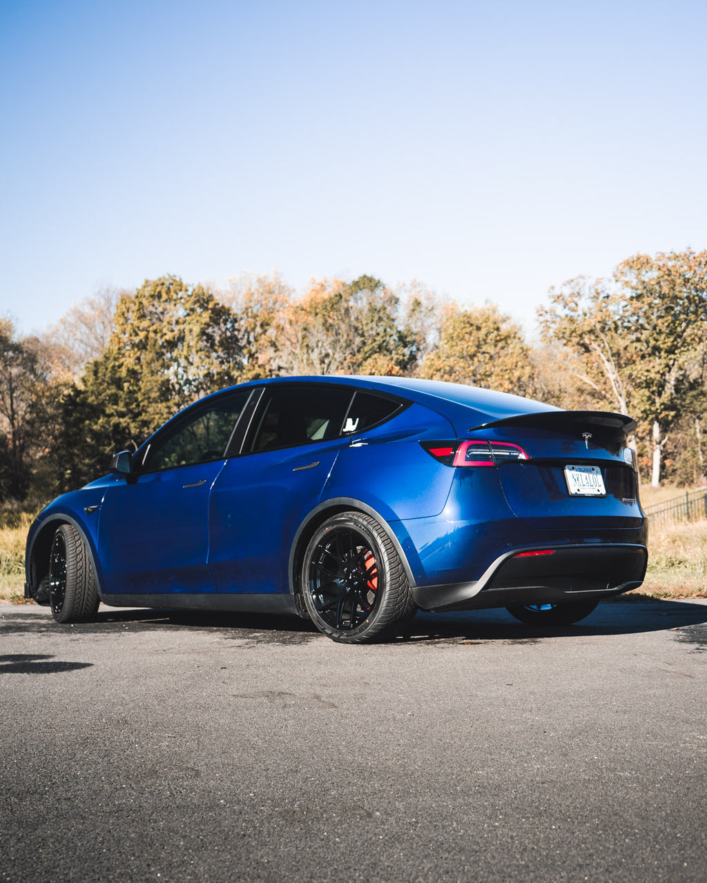 MAIER Carbon Fiber 4" Rear Spoiler for Tesla Model Y