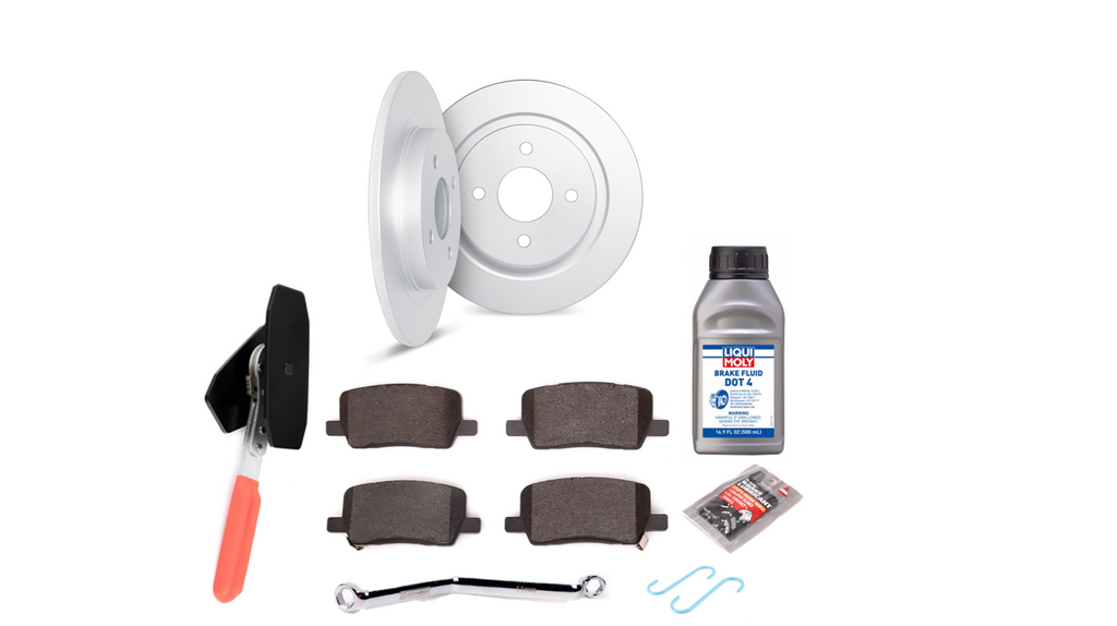 EVANNEX Rear Brake Service Kit for Tesla Model X 2021+