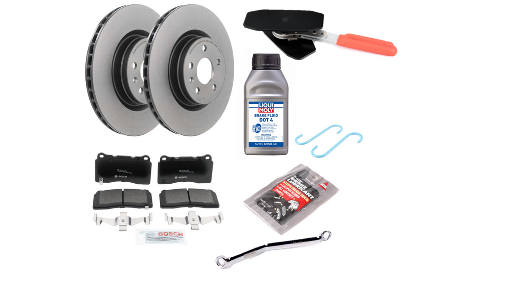 EVANNEX Front Brake Service Kit for Tesla Model X 2015-2021