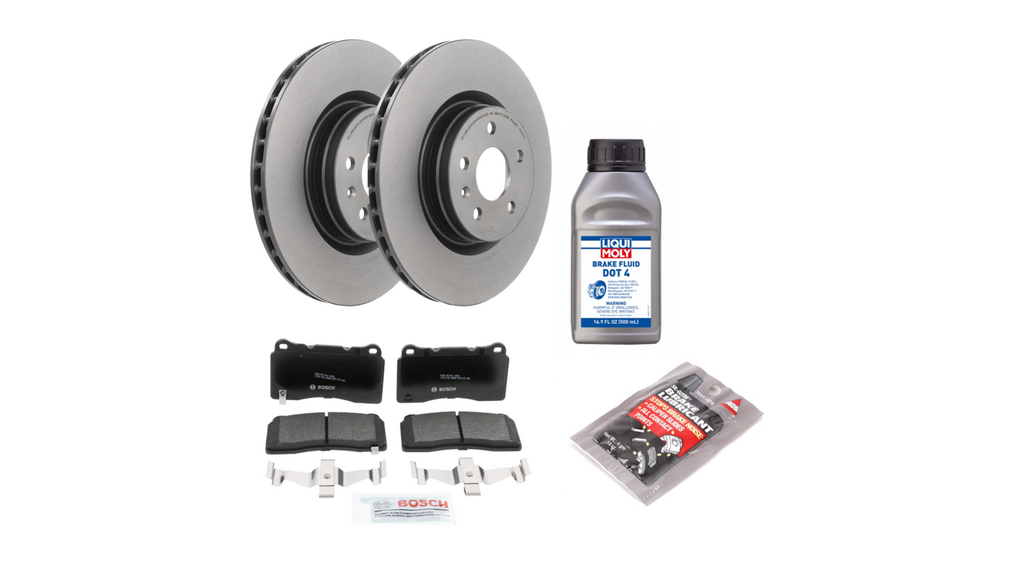 EVANNEX Front Brake Service Kit for Tesla Model X 2015-2021