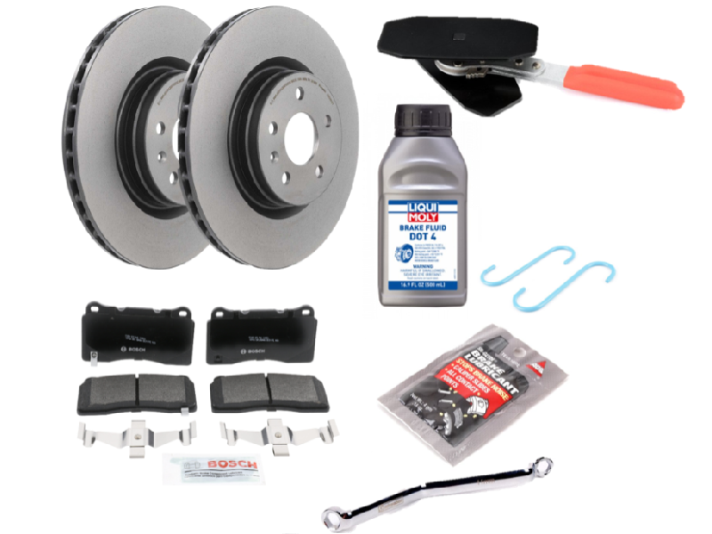 EVANNEX Front Brake Service Kit for Tesla Model X 2015-2021