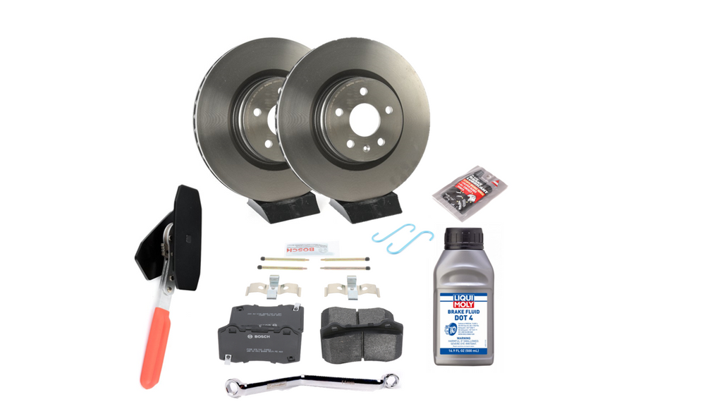 EVANNEX Rear Brake Service Kit for Tesla Model X 2015-2021