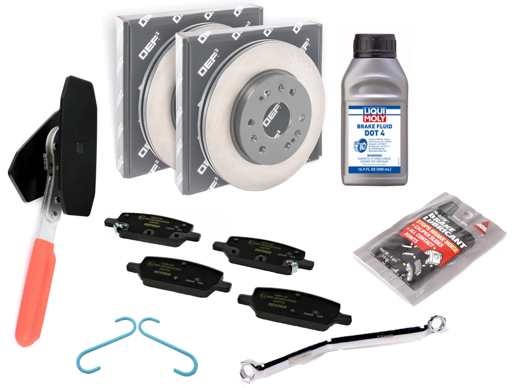 EVANNEX Rear Brake Service Kit for Tesla Model Y Base