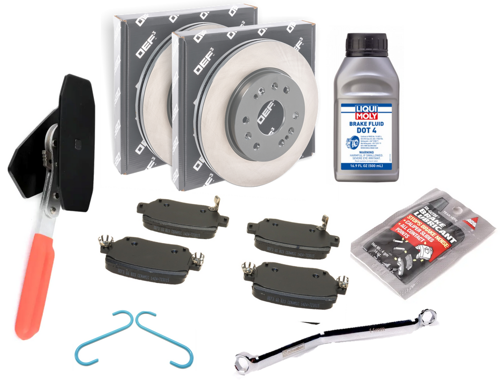 EVANNEX Rear Brake Service Kit for Tesla Model Y Performance