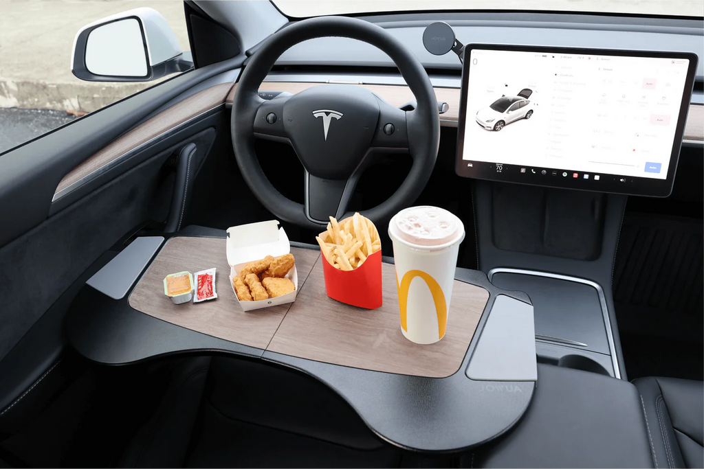 Jowua Foldable Car Tray for Tesla Owners