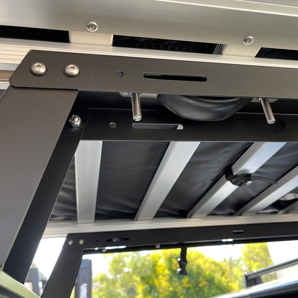 cybertruck roof top tent Tesla Cybertruck 24+ Rooftop Tent Leveling Kit for Bars 2/3