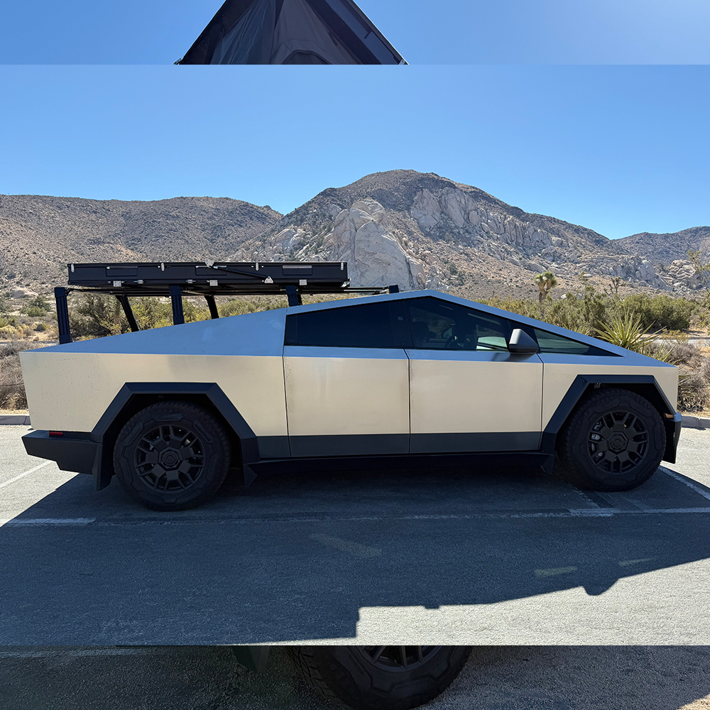 Cybertruck Pipe Rack CyberTruckCo TESLA Cybertruck 24+ Modular Utility Roof Rack - Frame ...
