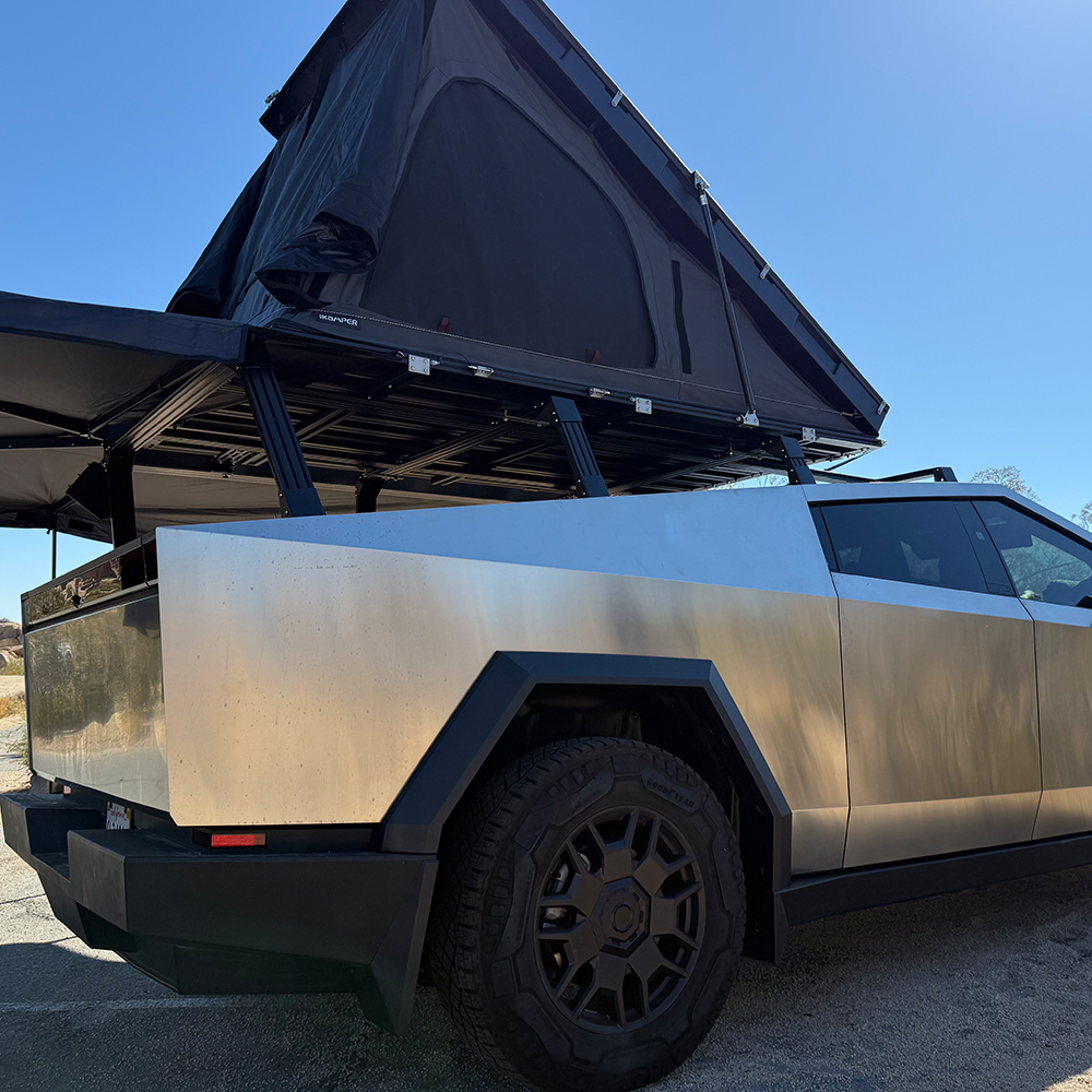 Cybertruck Top Rack CyberTruckCo TESLA Cybertruck 24+ Modular Utility Roof Rack - Frame ...