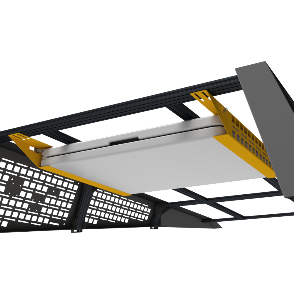 TESLA Cybertruck 24+ Modular Utility Roof Rack - Standard Folding Table Brackets