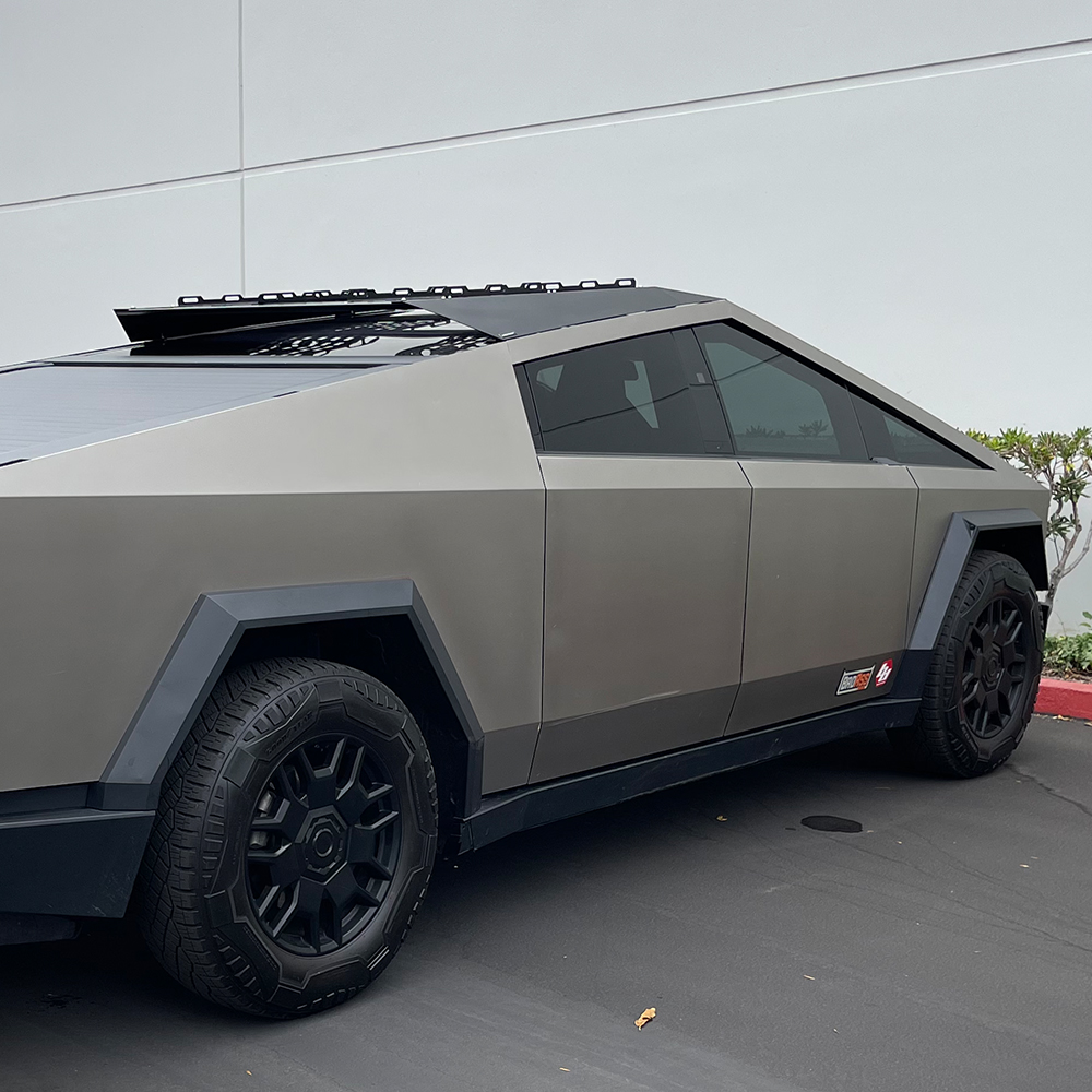 TESLA Cybertruck 24+ SPORT Rack - Stainless Steel & Aluminum Matte Black