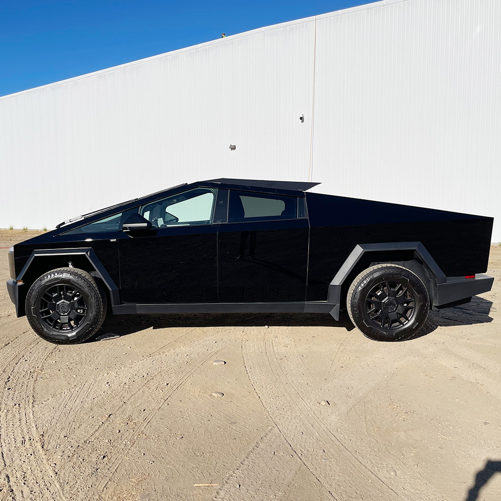 TESLA Cybertruck 24+ SPORT Rack - Stainless Steel & Aluminum Matte Black