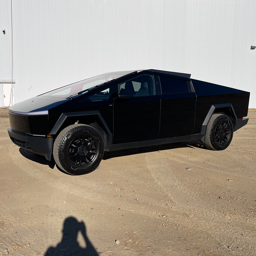 TESLA Cybertruck 24+ SPORT Rack - Stainless Steel & Aluminum Matte Black