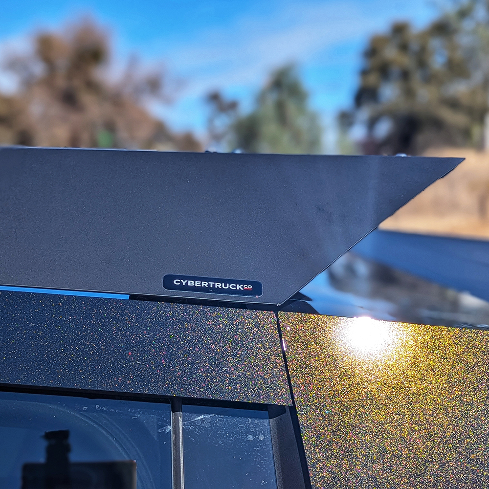 TESLA Cybertruck 24+ SPORT Rack - Stainless Steel & Aluminum Matte Black