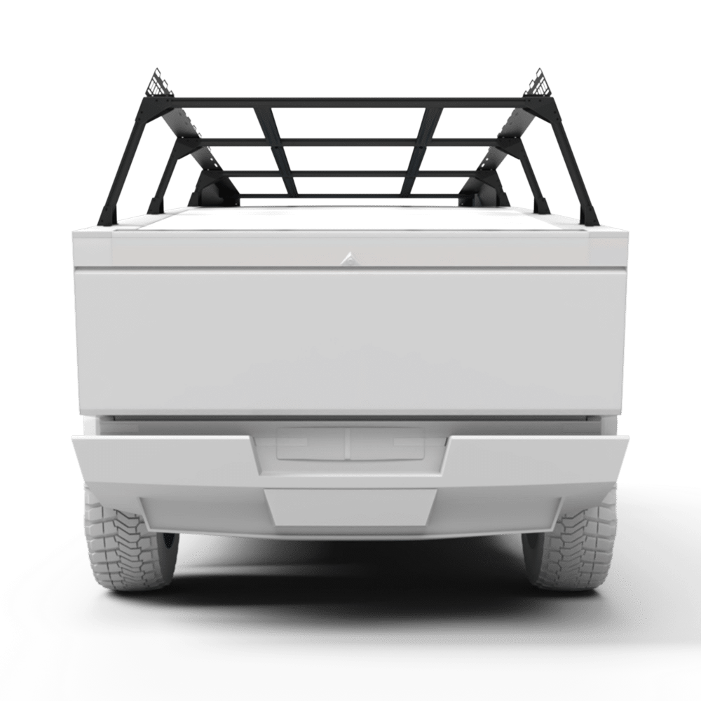 Cybertruck Top Rack CyberTruckCo TESLA Cybertruck 24+ CONTRACTOR Rack w/ Top Edges and ...