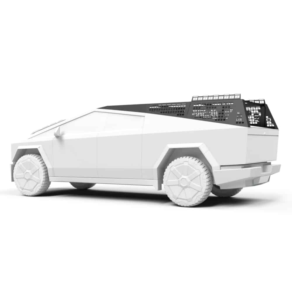 TESLA Cybertruck 24+ Top Work Edge panel Set (2pcs)
