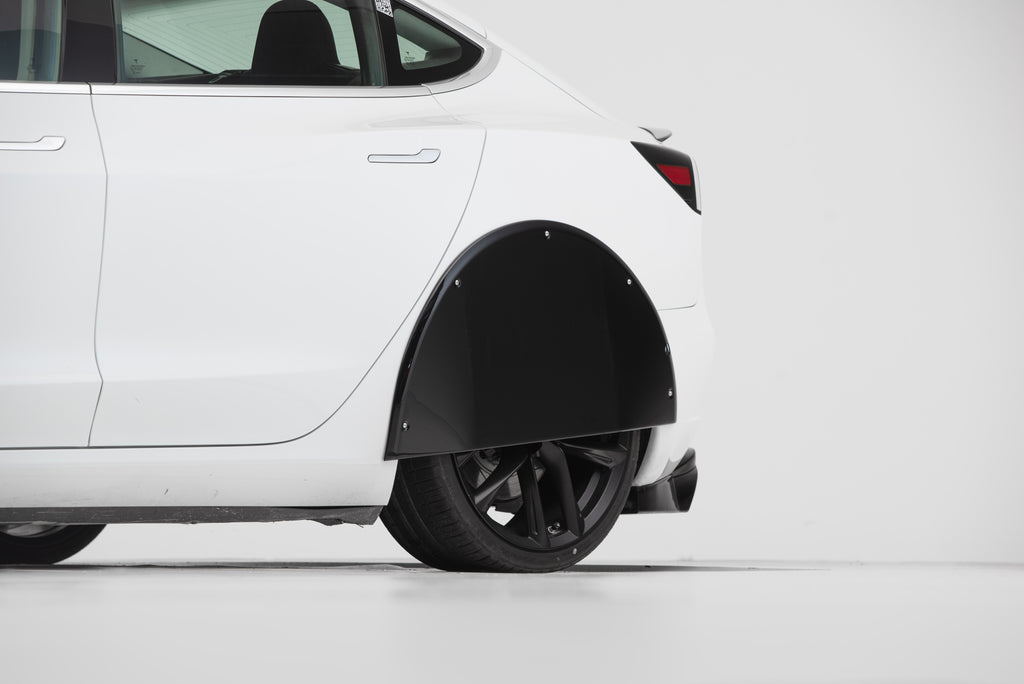 EVANNEX Rear Fender Skirts for Tesla Model 3