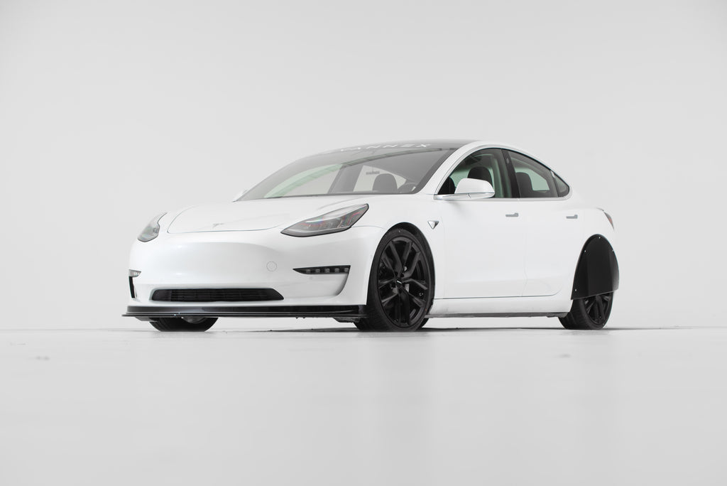 EVANNEX Rear Fender Skirts for Tesla Model 3