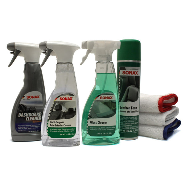 SONAX Interior Car Wash Kit for EV Owners