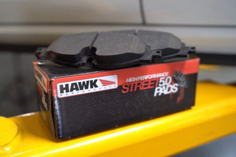 Hawk Performance Front Brake Pads for Tesla Model 3 RWD
