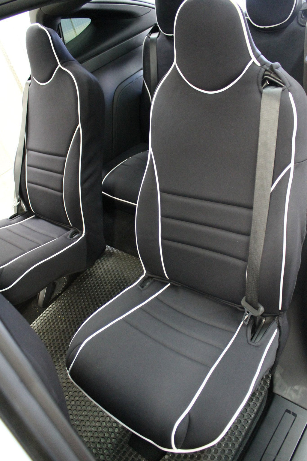Seat covers fit for TESLA MODEL X (2015+) Ekoleather/Alcantara