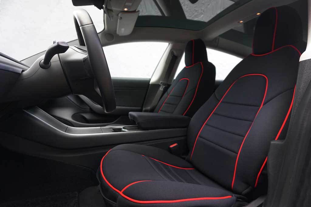 Tesla Model 3 Seat Covers for Front and Rear Seats – EVANNEX Aftermarket  Tesla Accessories