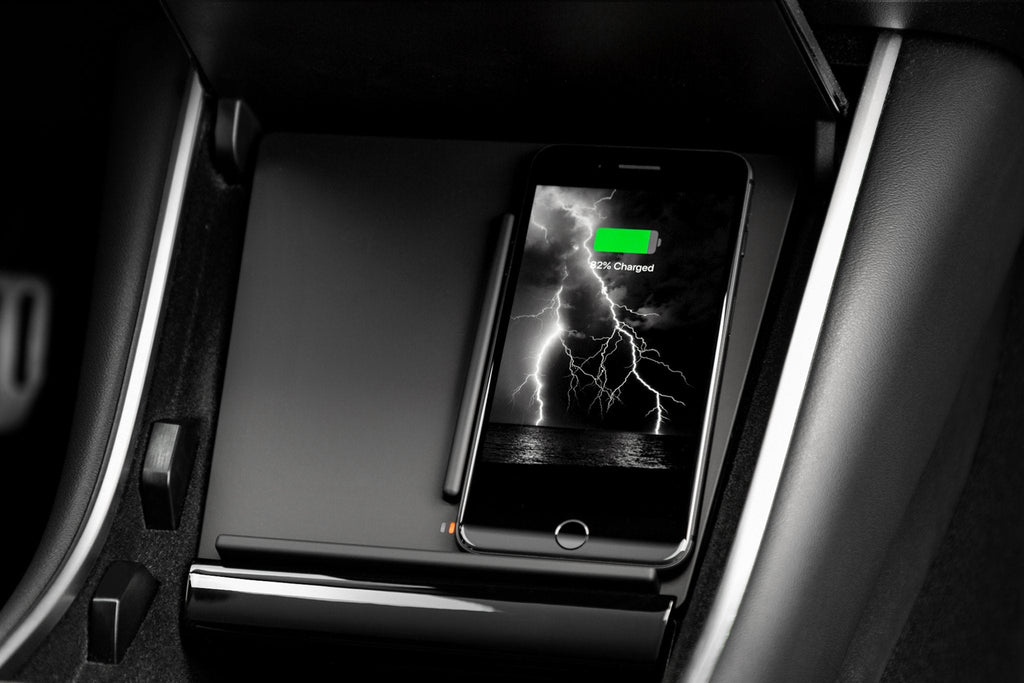 Dual Qi Wireless Charging Pad for Tesla Model 3