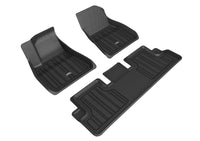 3D MAXpider 2020-2022 Tesla Model 3 Elitect Floor Mats - Black