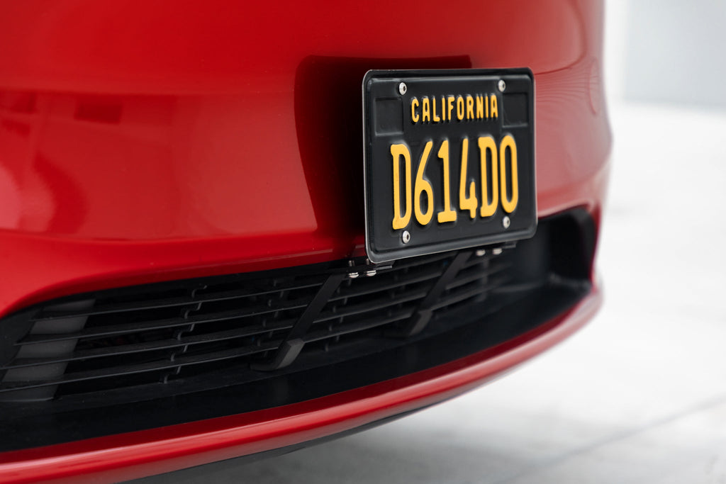 EVANNEX Thin-Line Front License Plate Bracket for Tesla Model 3 (Clip-On)