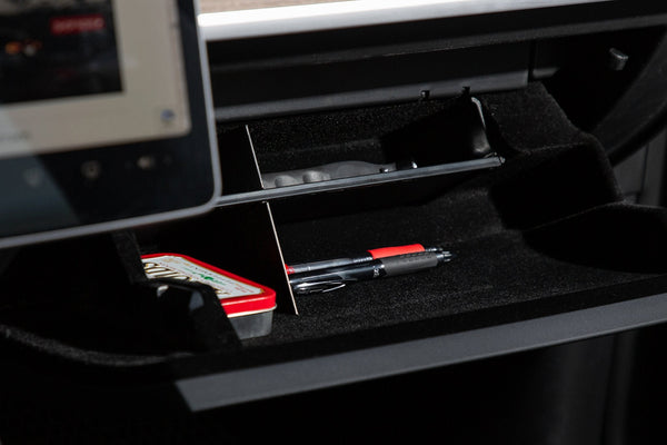 Glove Box Organizer for Tesla Model 3 and Model Y