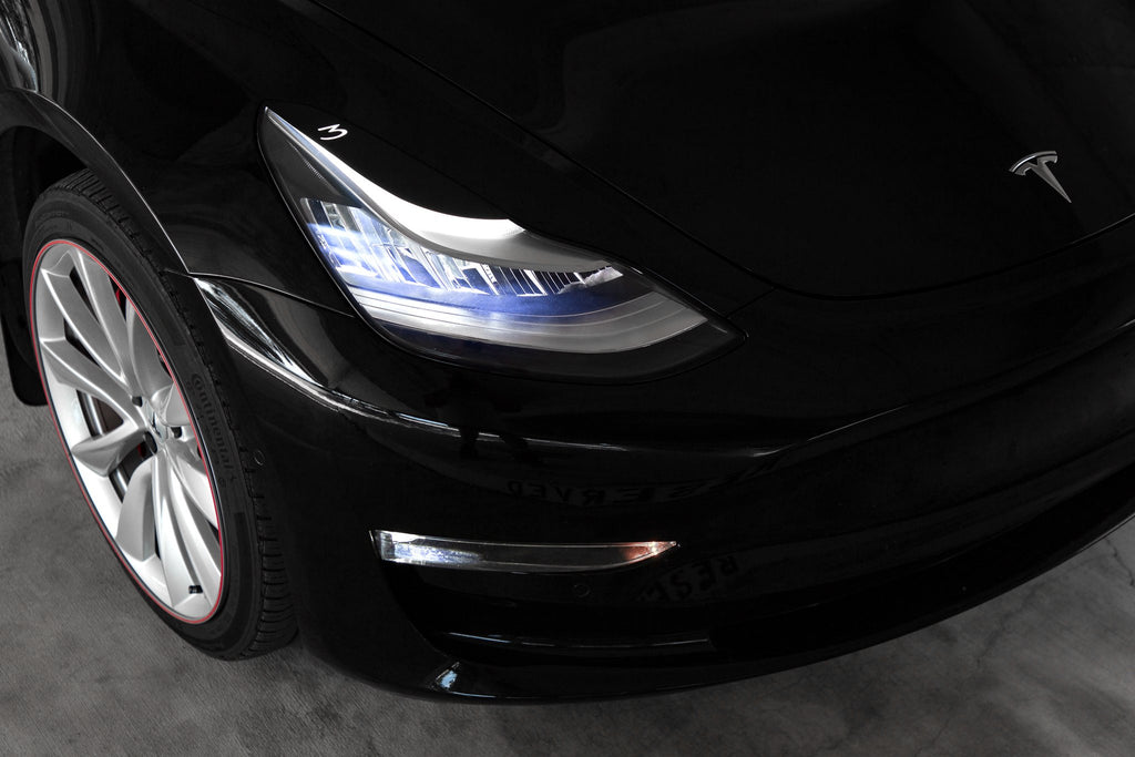 Vinyl Headlight Accent Kit for Tesla Model 3 and Model Y