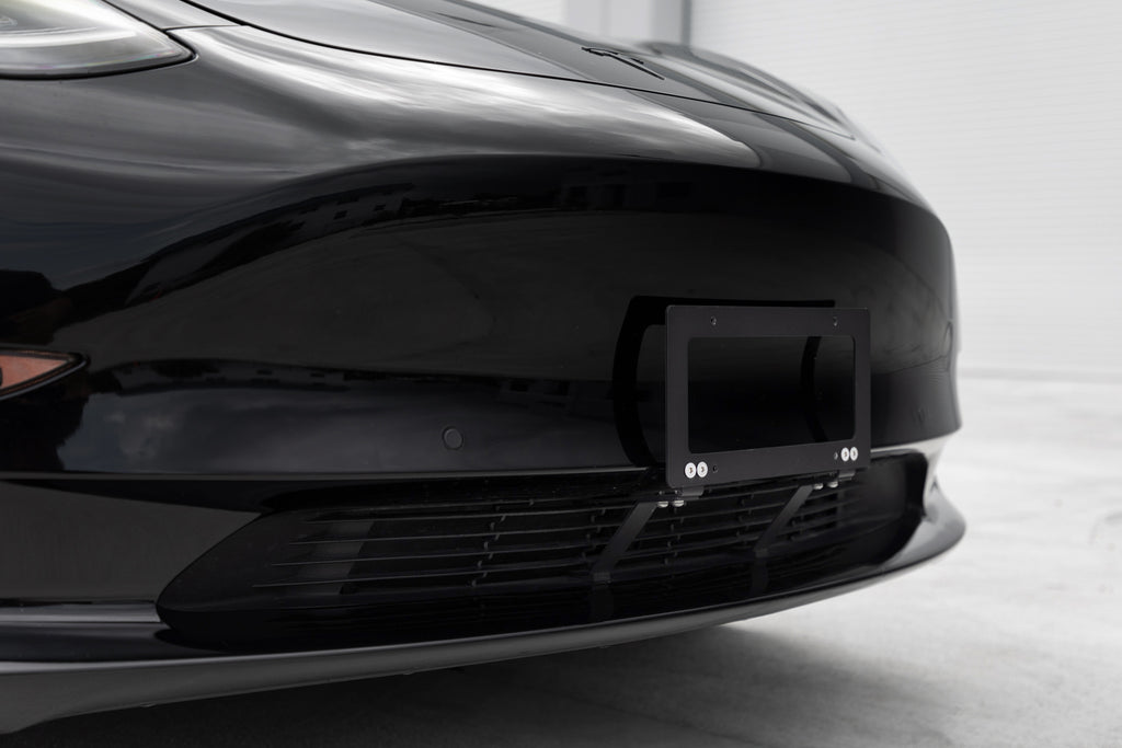 EVANNEX Thin-Line Front License Plate Bracket for Tesla Model 3 (Clip-On)