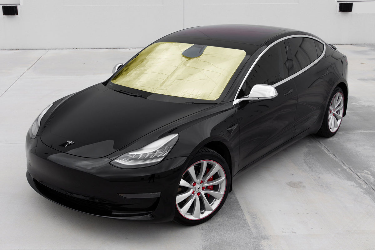 Tesla Model 3 Sunshade for Glass Roof, Front Windshield Shade and Side  Window – EVANNEX Aftermarket Tesla Accessories
