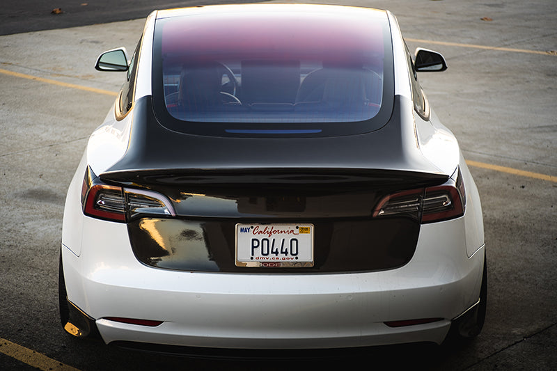 MAIER Carbon Fiber 7" Rear Spoiler Tesla Model 3