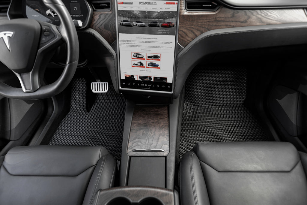 EVANNEX All-Weather Floor Mats for Tesla Model X (5 Seater)