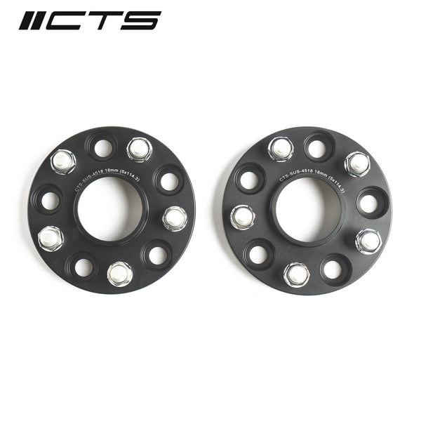 CTS Turbo Hubcentric Wheel Spacers WITH LIP +18mm for Tesla Model 3 2017-2022
