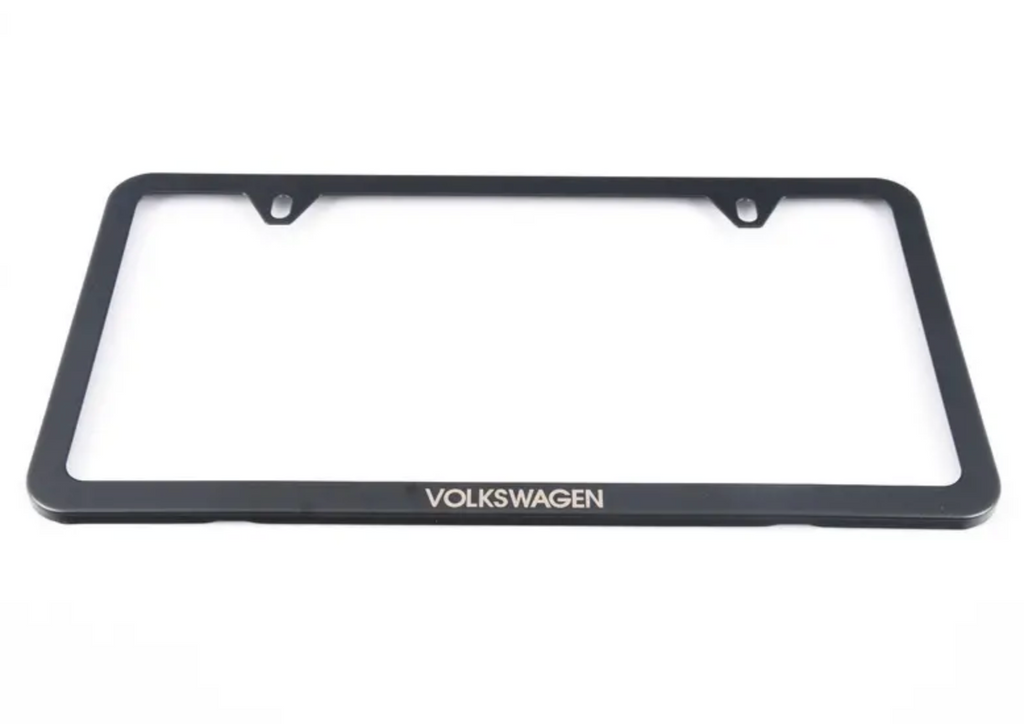 Slim License Plate Frame for Volkswagen ID.4 and Volkswagen e-Golf