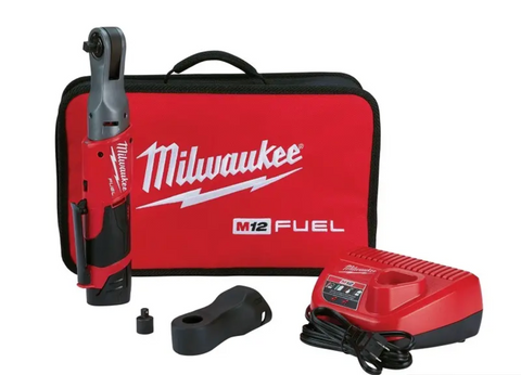 Milwaukee M12™ FUEL™ 3/8" Ratchet Kit for EV owners